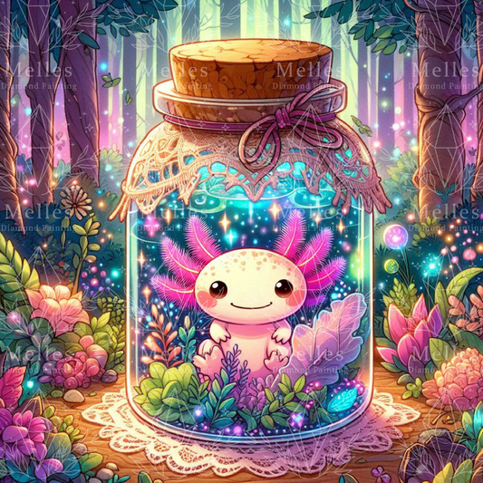 Pote de Axolotl 