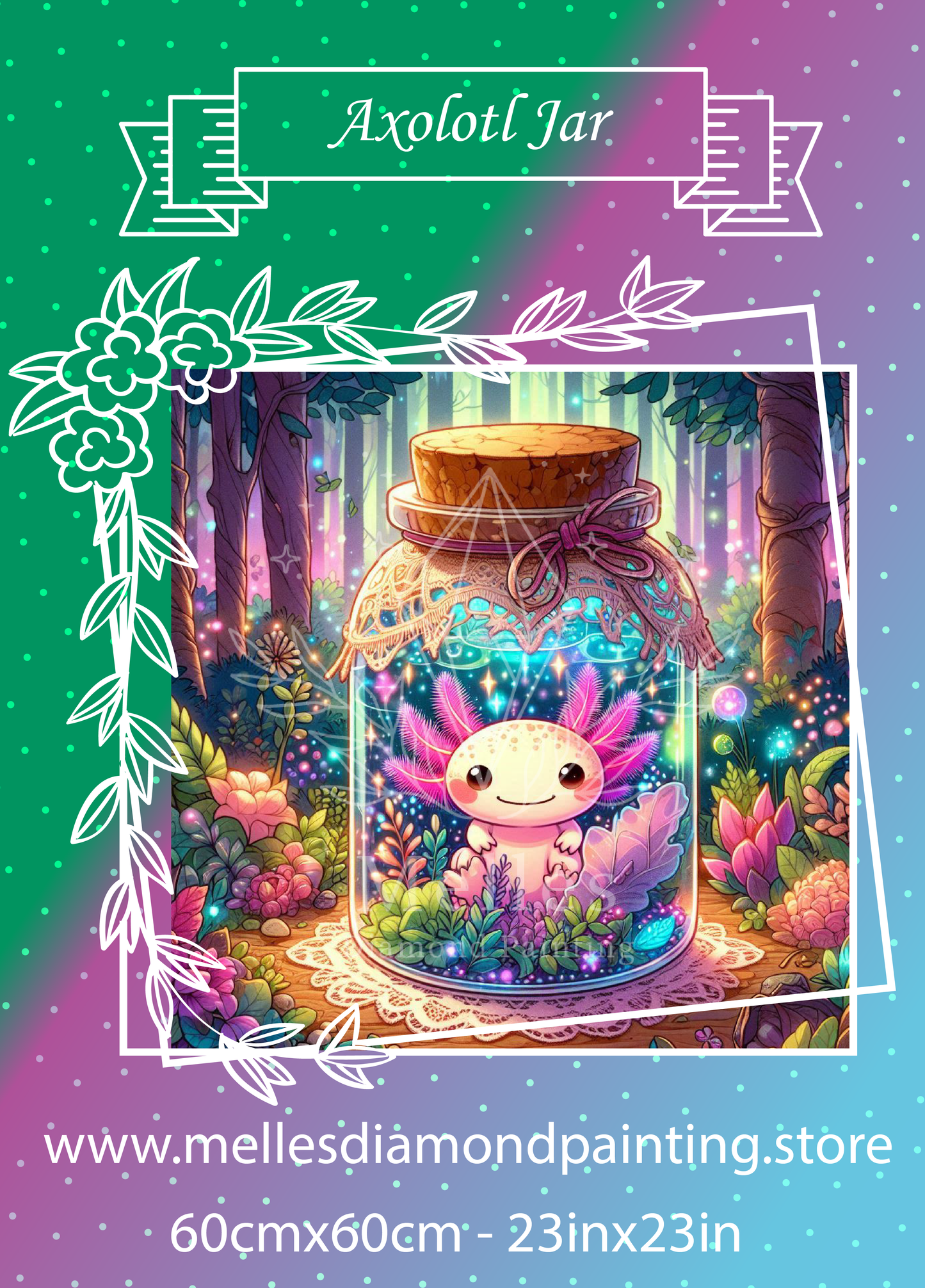 Pote de Axolotl 