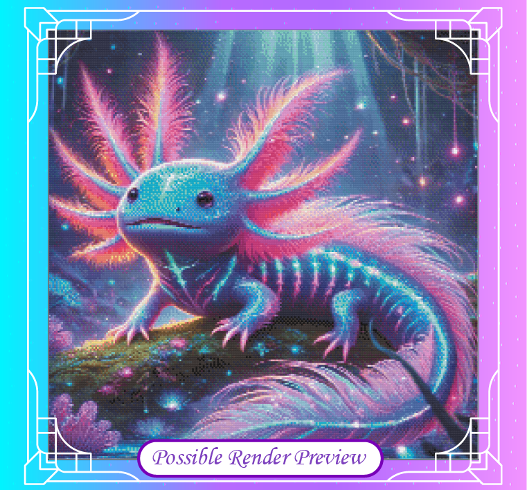 Magie de l'axolotl 