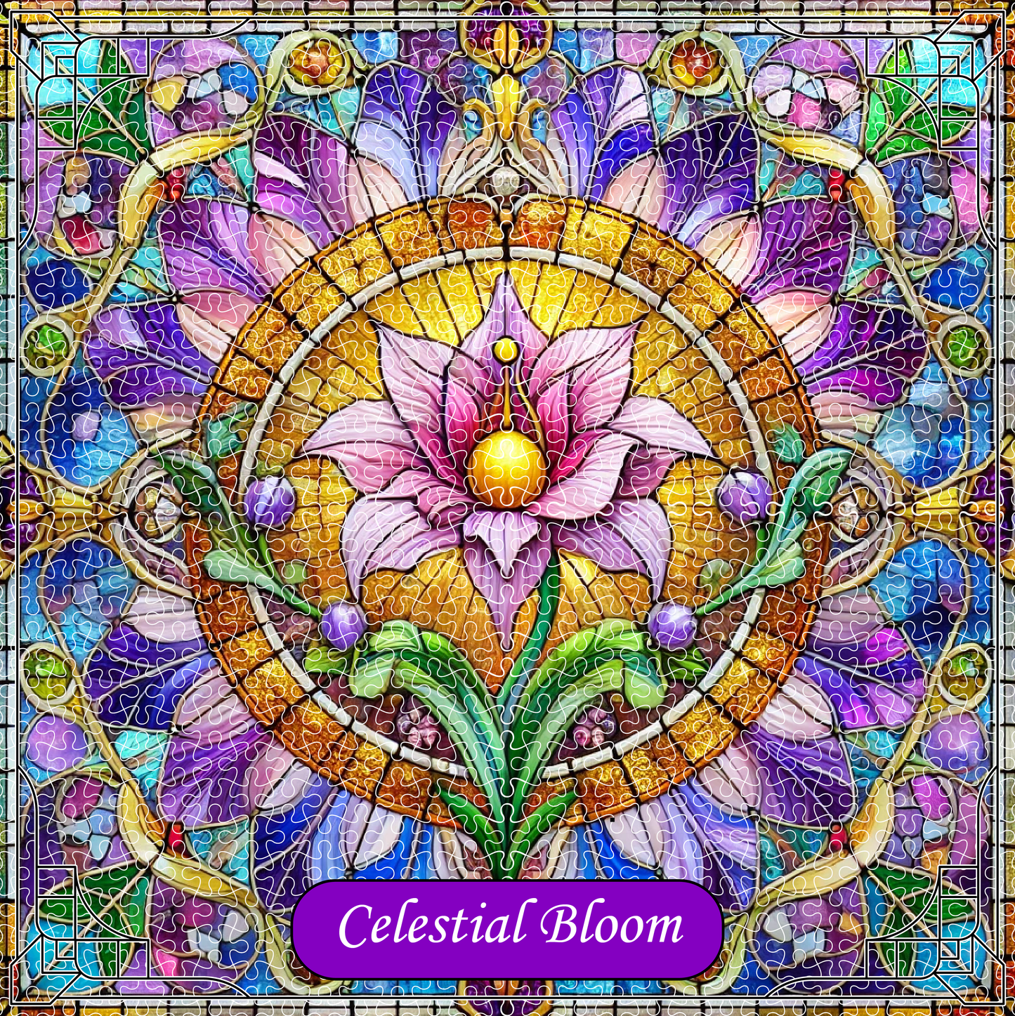 Celestial Bloom - Puzzle