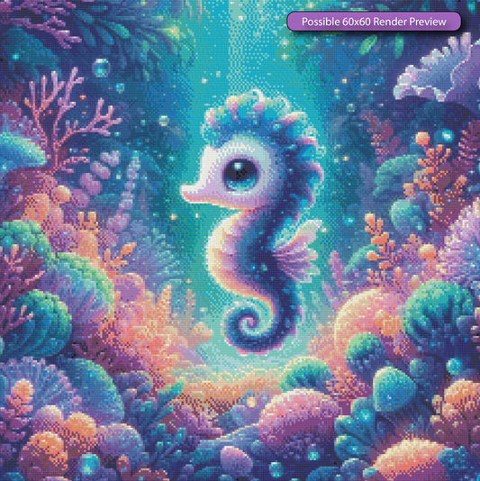 Coral Seahorse