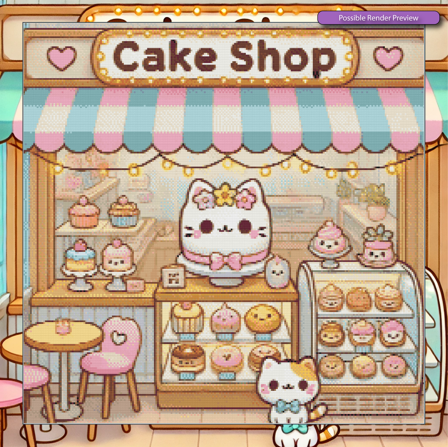 Boutique de gâteaux Kawaii 