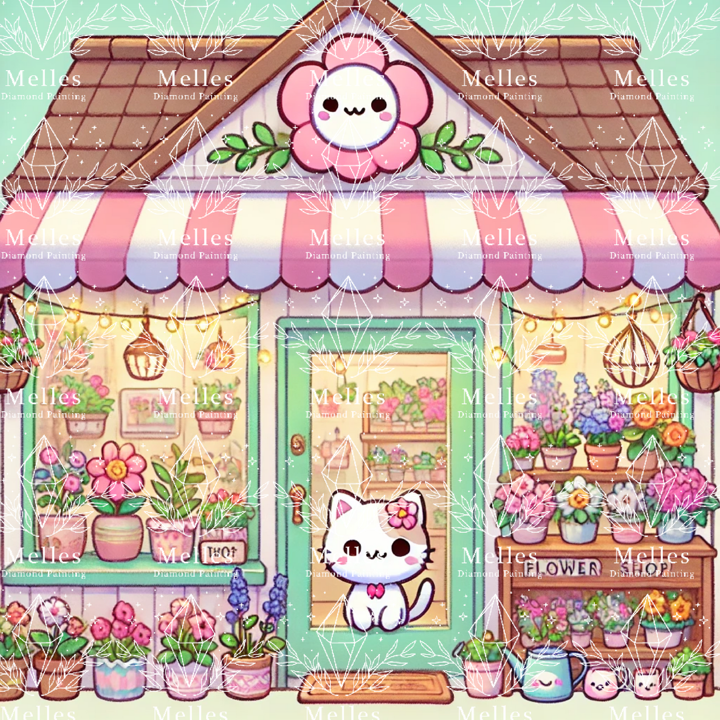 Boutique de fleurs kawaii 