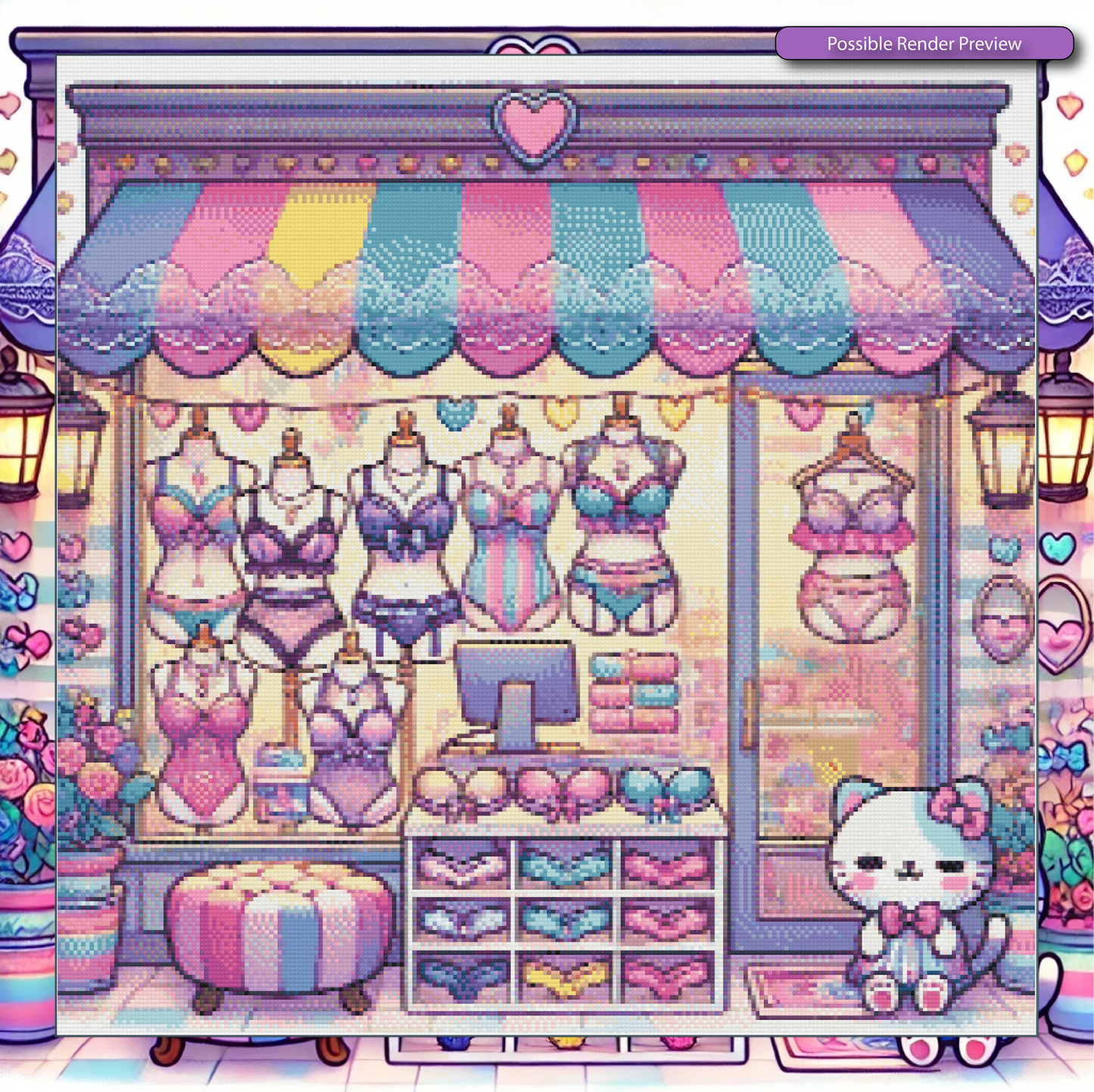 Loja de lingerie kawaii