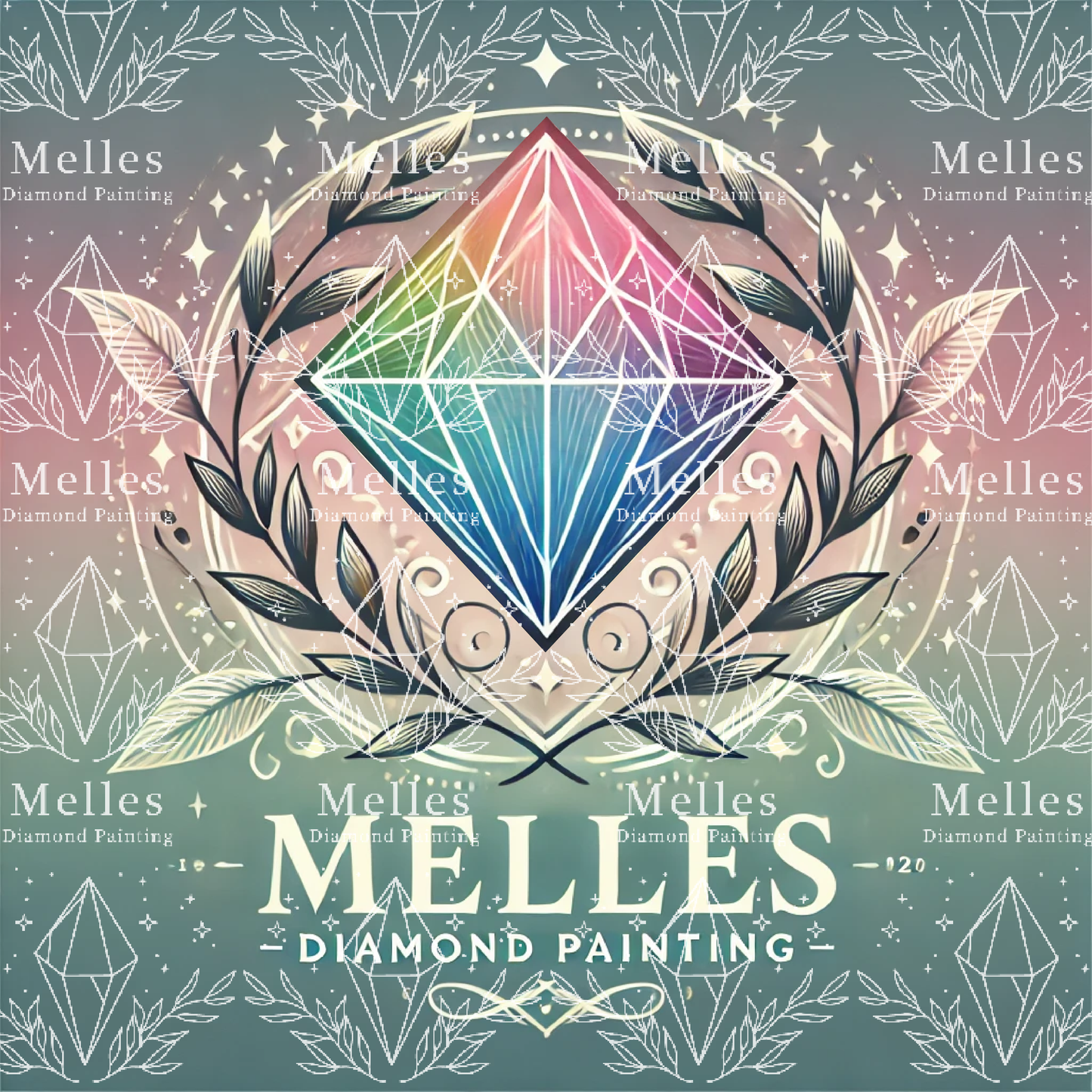 Pintura de diamante Melles - quebra-cabeça