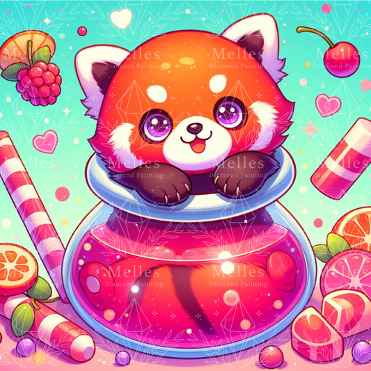 Mini potion pour panda roux