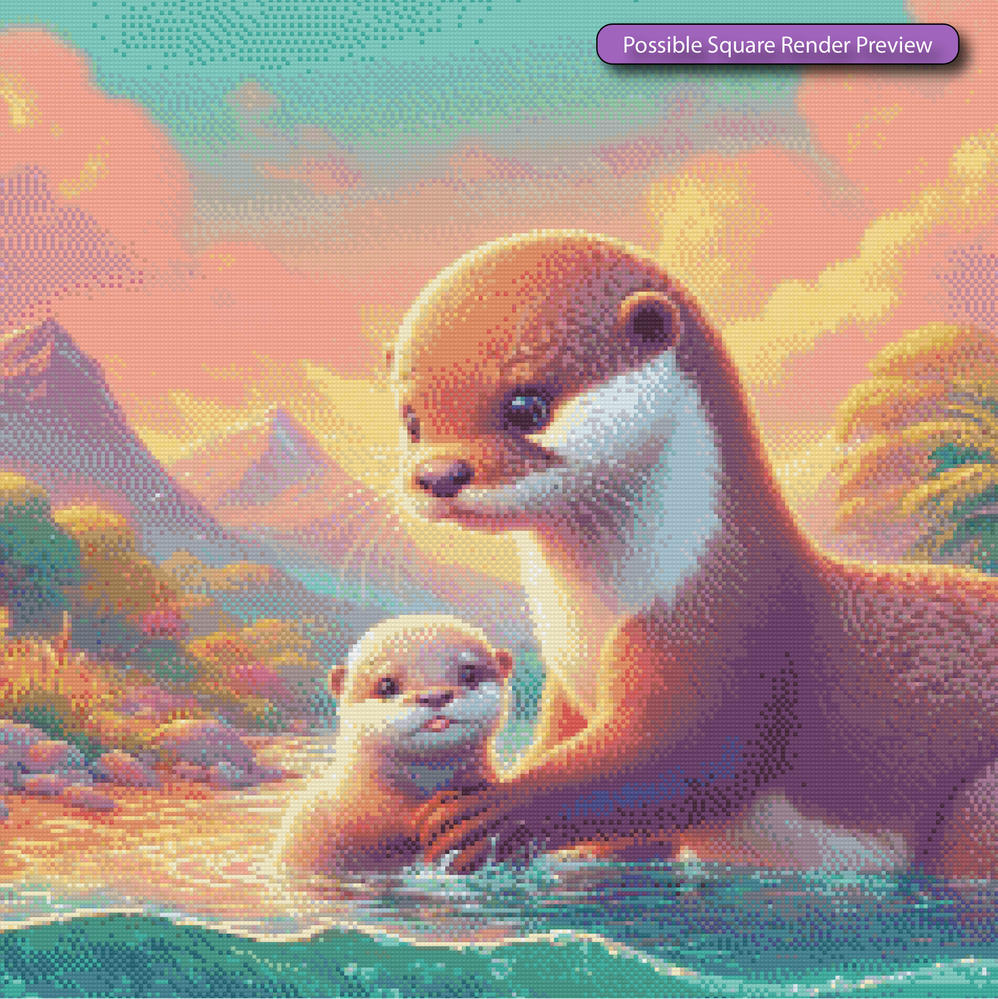 L'amour de la loutre