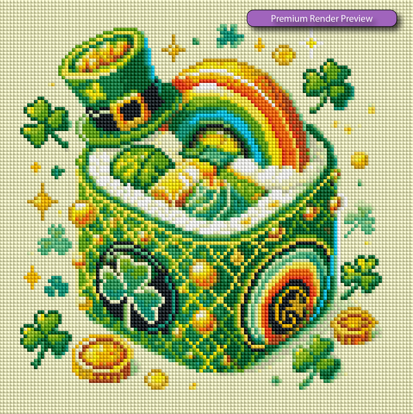 Mini St.Patrick Sushi Kit - Premium Render