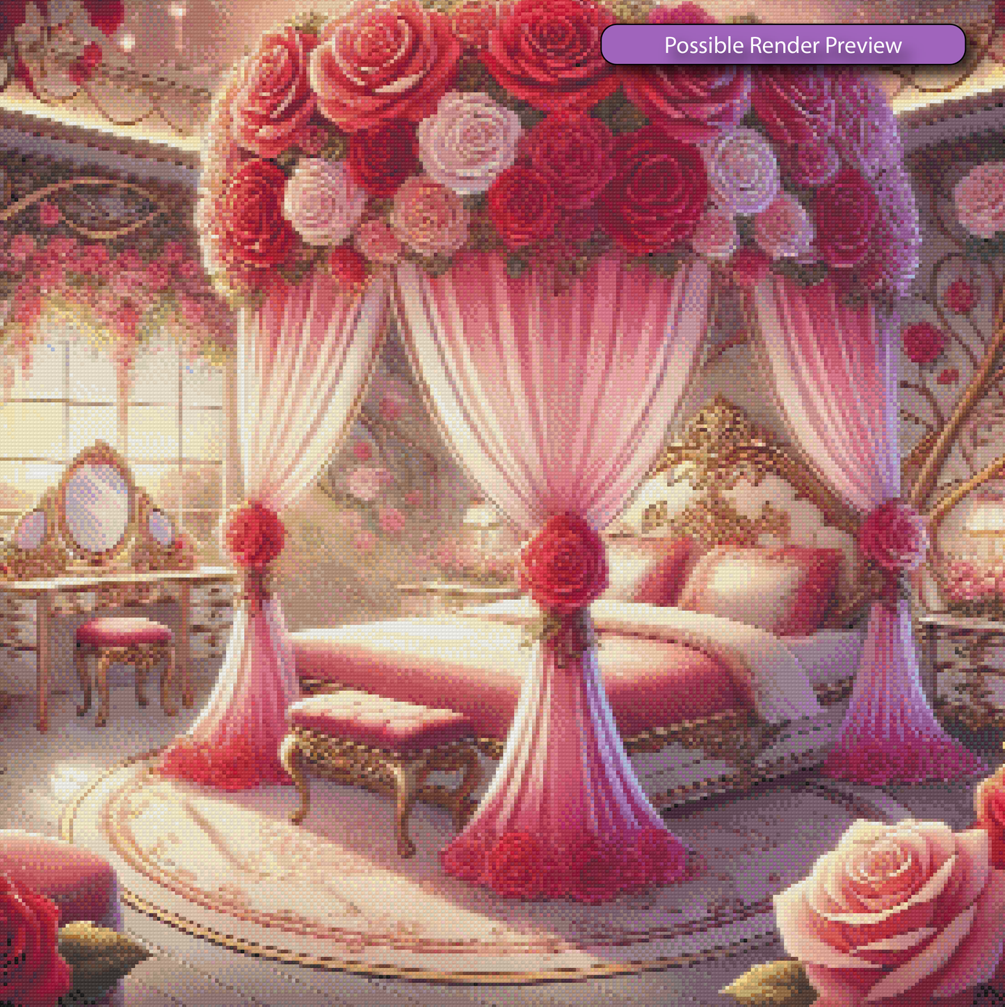 Chambres à coucher de Rose 