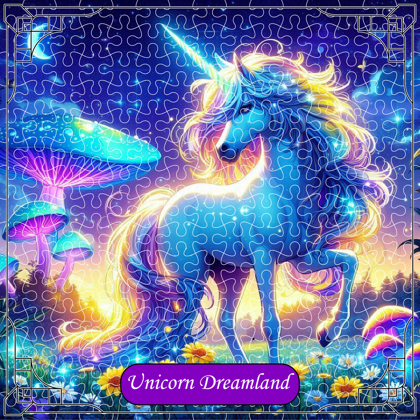 Unicorn Dreamland - Quebra-cabeça